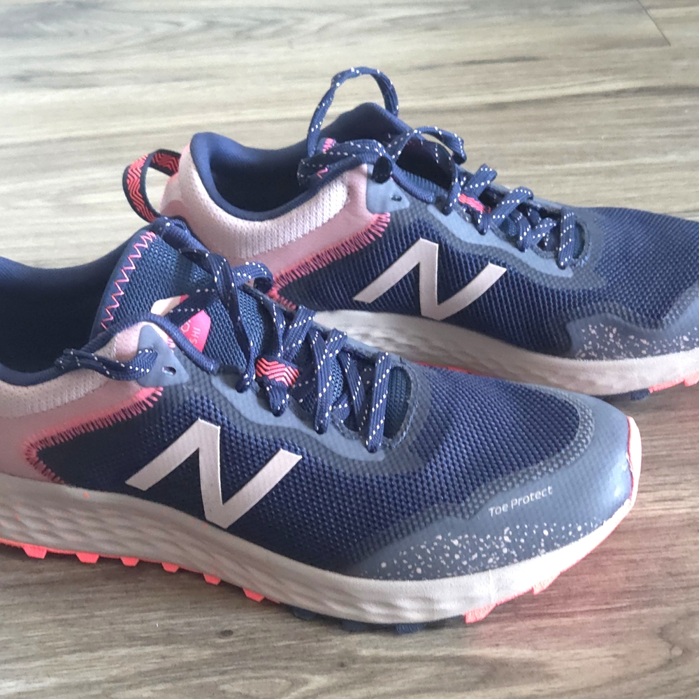 New Balance Navy and Pink Arishi Trail Running